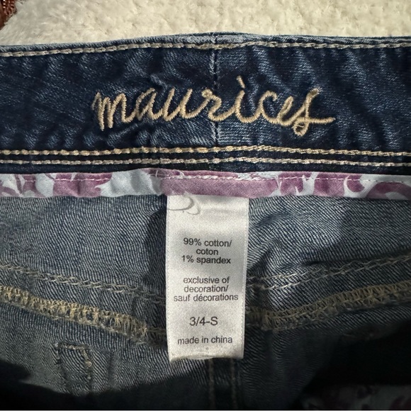 Maurice’s Size 3/4 Short Jeans - Picture 5 of 5